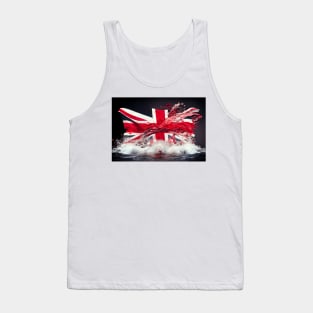 National Nations Flags - United Kingdom Flag - The Union Jack Flag Tank Top